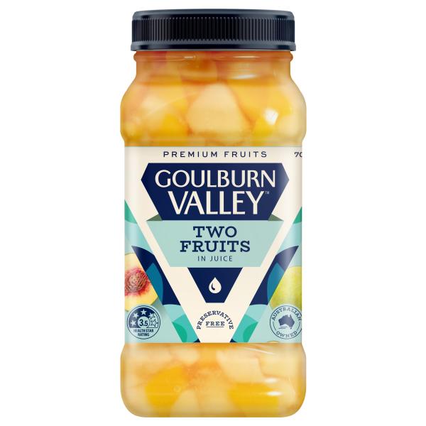 Goulburn Valley Two Fruits 700g