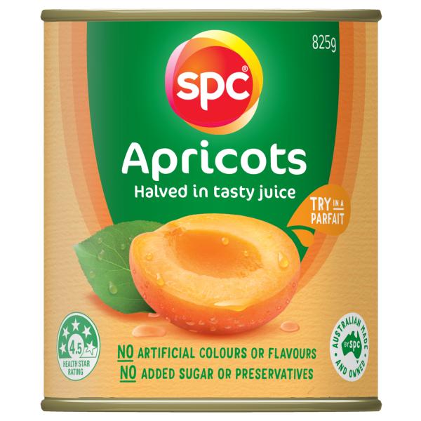 SPC Apricots Halfed 825g 