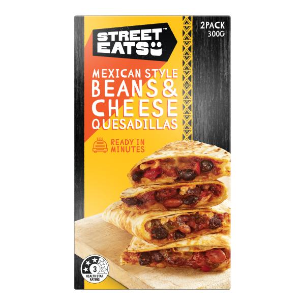 Street Eats Beans & Cheese Quesadillas