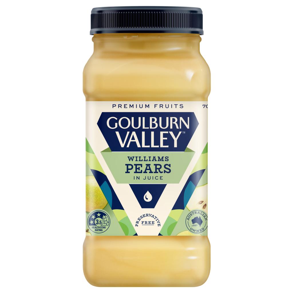 Goulburn Valley Pears 700g
