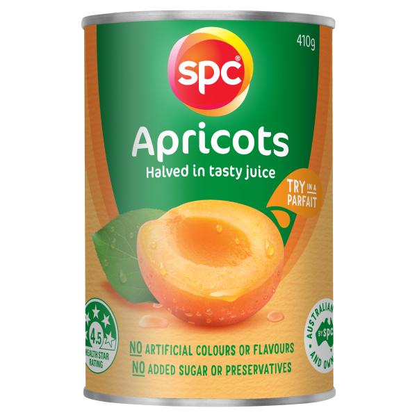 SPC Apricots Halved 410g