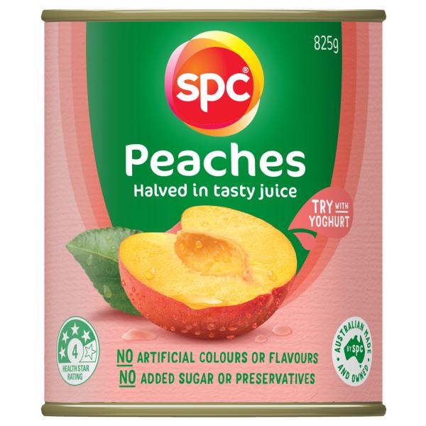SPC Peaches Half 825g 