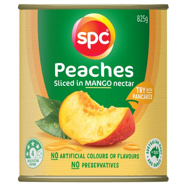 SPC Peaches Sliced in Mango 825g
